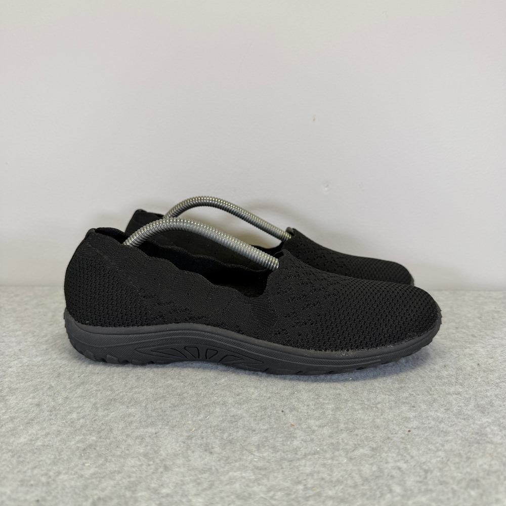 Skechers Shoes Womens Size 6.5 Black Memory Foam Slip On Sneakers 49182TX - Picture 4 of 10